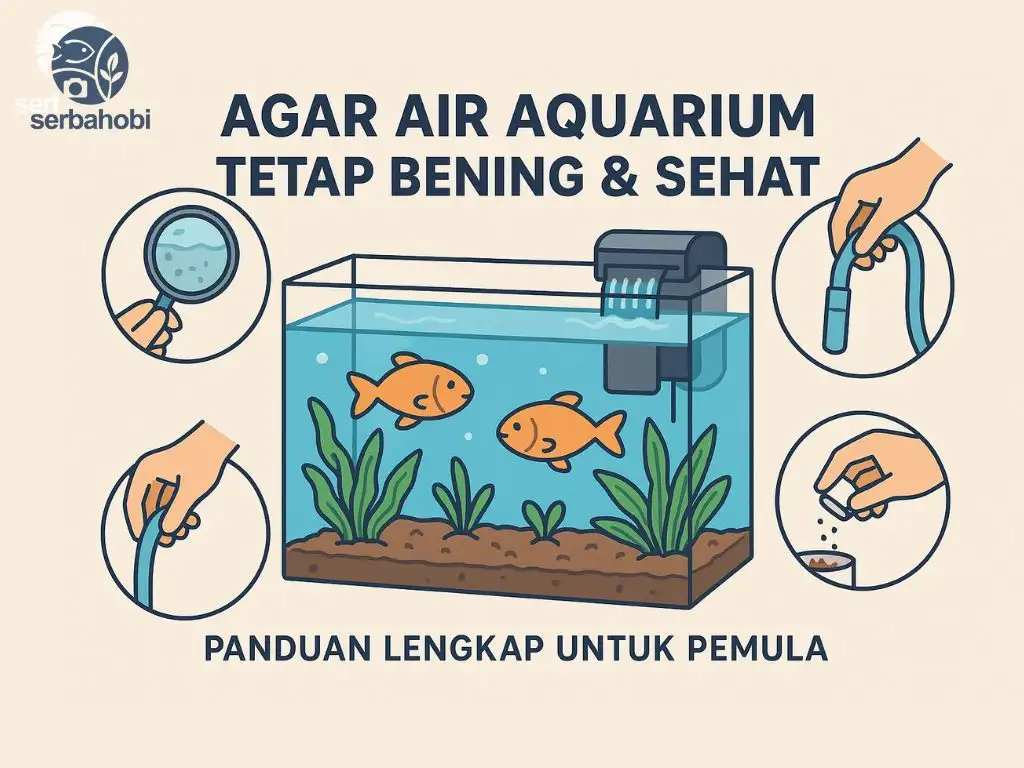 panduan lengkap air aquarium bersih