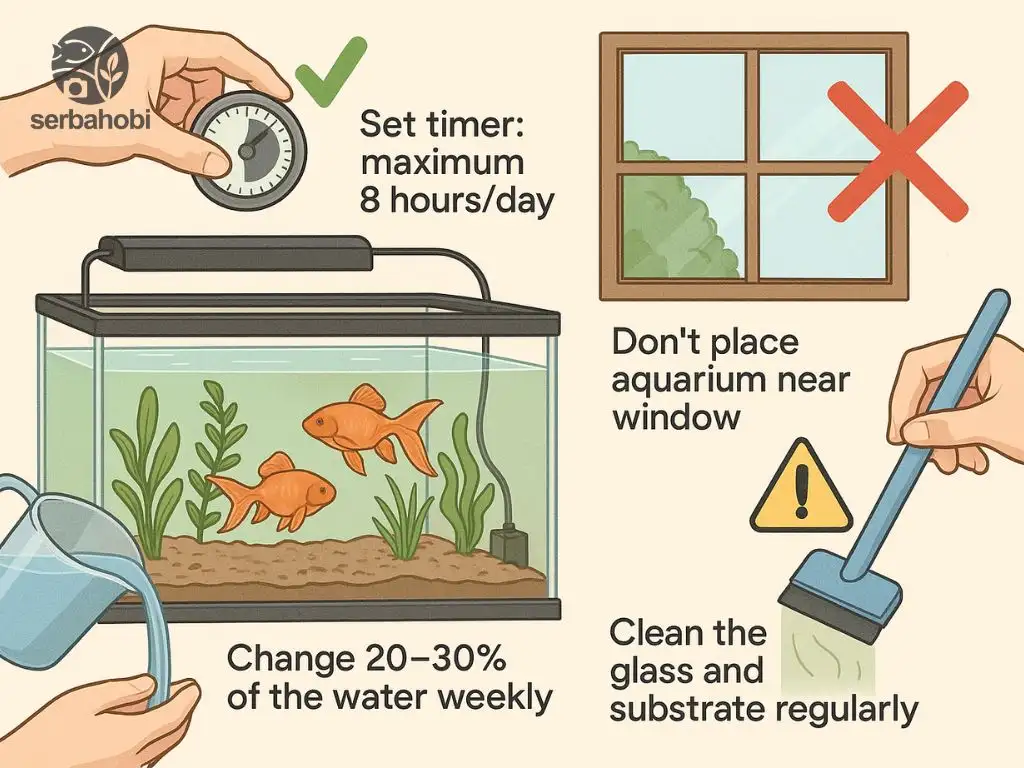 Cara Mencegah Air Aquarium Hijau Balik Lagi