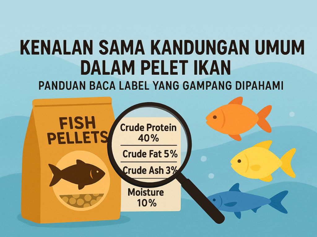 Kenalan Sama Kandungan Umum dalam Pelet Ikan: Panduan Baca Label yang Gampang Dipahami