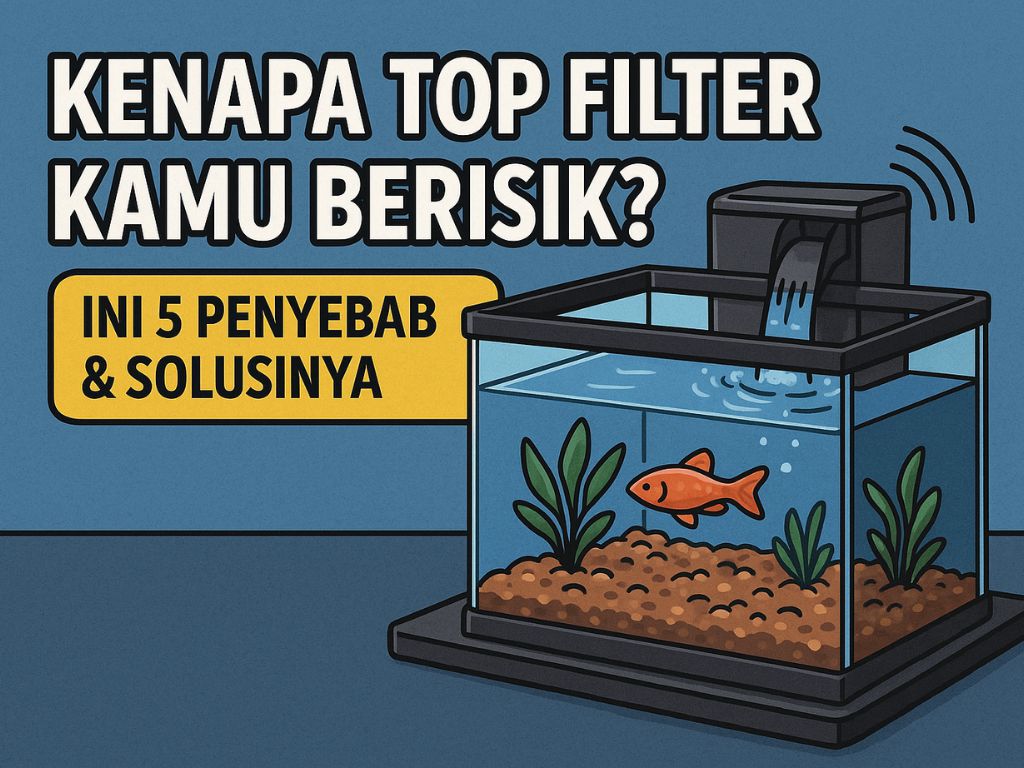 penyebab dan cara mengatasi top filter aquarium berisik