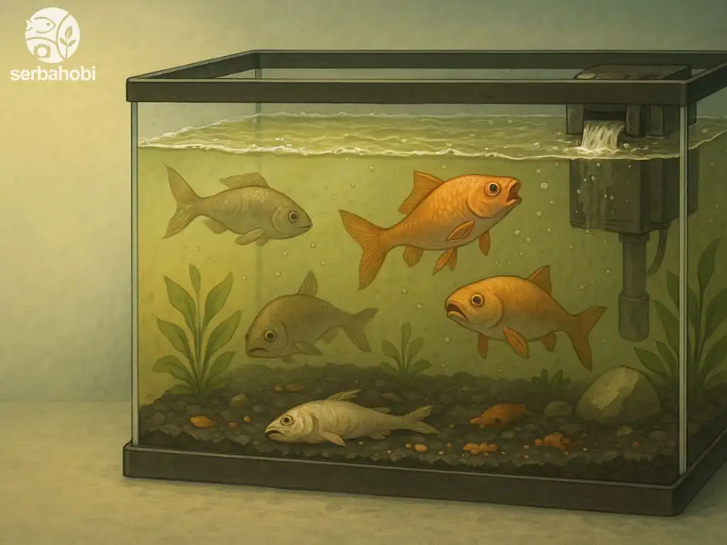 aquarium cepat keruh dan cara mengatasinya