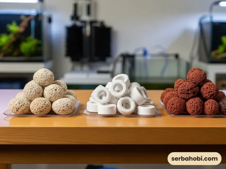 pilihan media biologis aquarium dengan berbagai kelebihan dan kekurangan