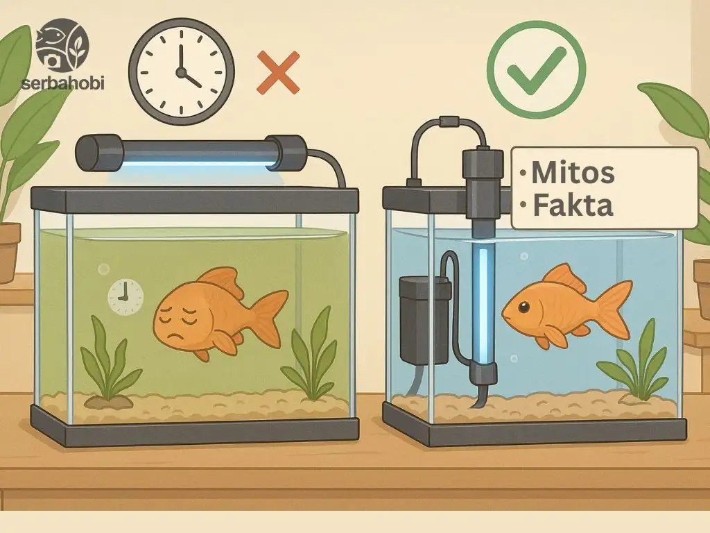 Mitos vs Fakta Lampu UV Aquarium