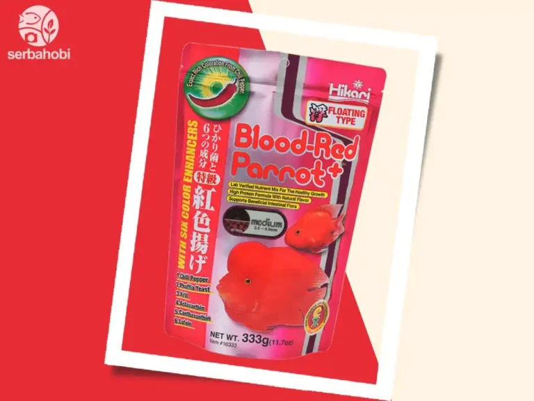 Pelet Hikari Blood-Red Parrot