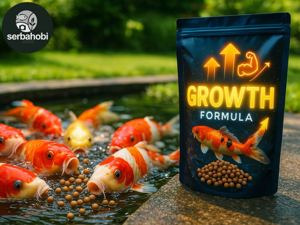 pelet growth untuk ikan