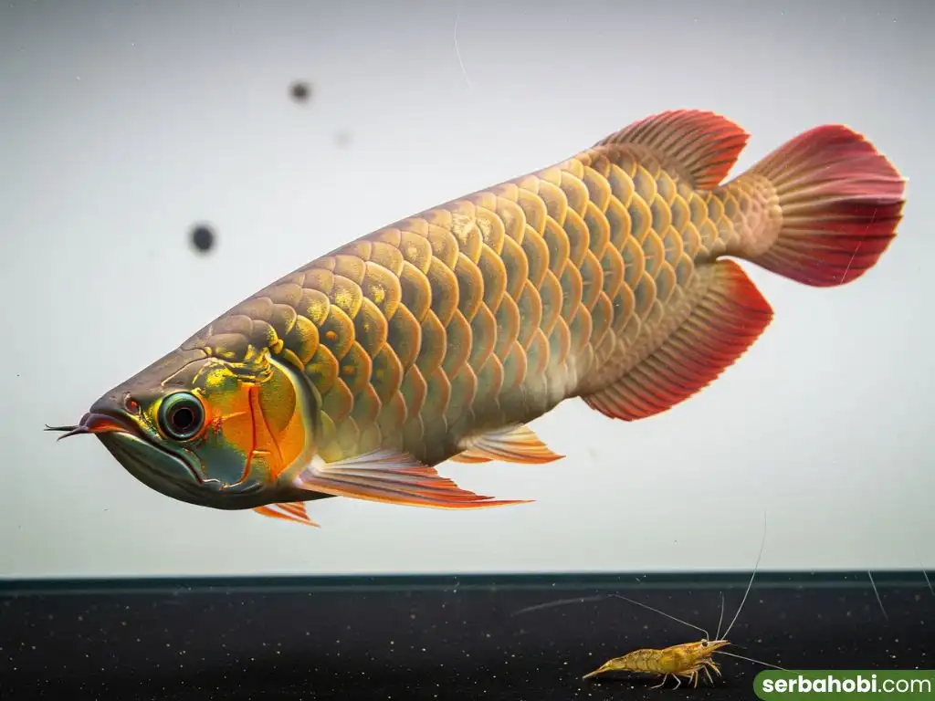 Arwana Mogok Makan cara mengatasi