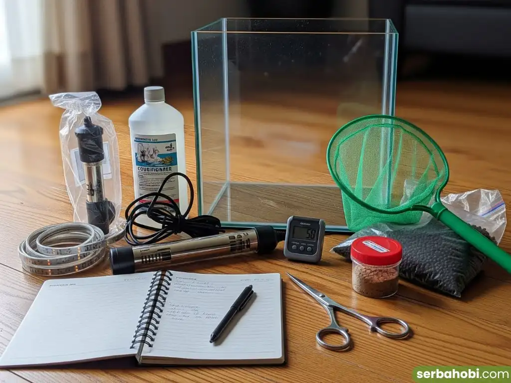 Checklist Belanja Aquarium dan Perlengkapan