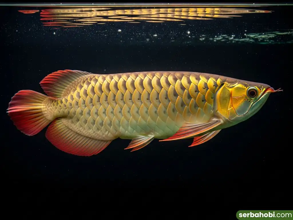 Pakan Terbaik Agar Arwana Cepat Besar Maksimal