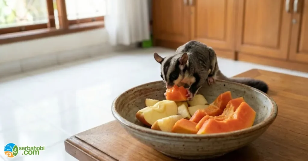 Makanan Sugar Glider Harian: Resep Anti-Malnutrisi Pemula