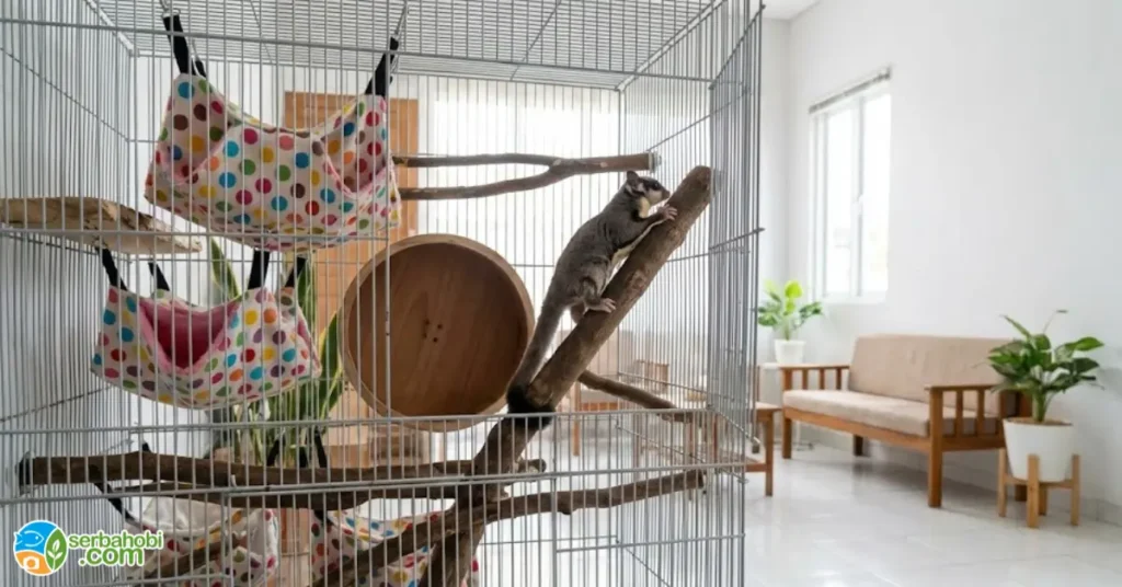 Setup Kandang Sugar Glider Nyaman untuk Pemula